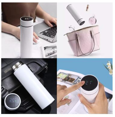 Tempreture display thermos Cup